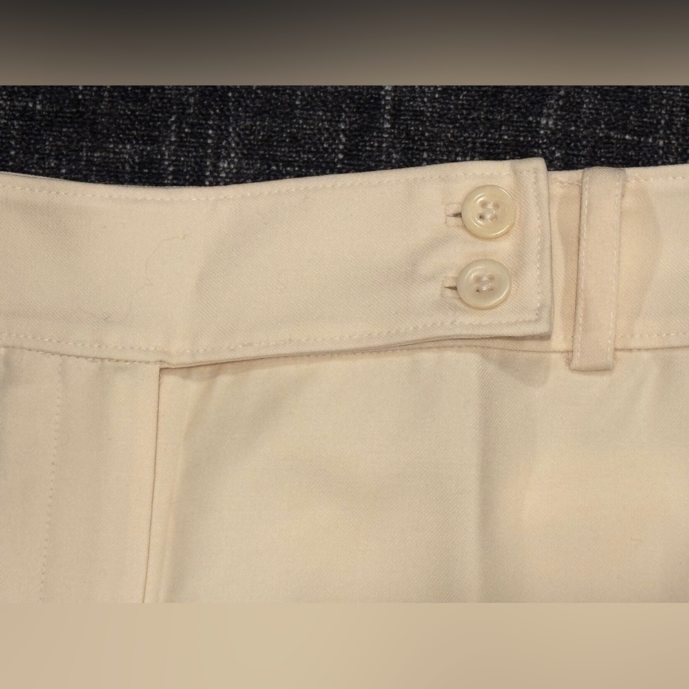 Ann Taylor “Margo” wool blend fully lined wide leg trousers, size 10